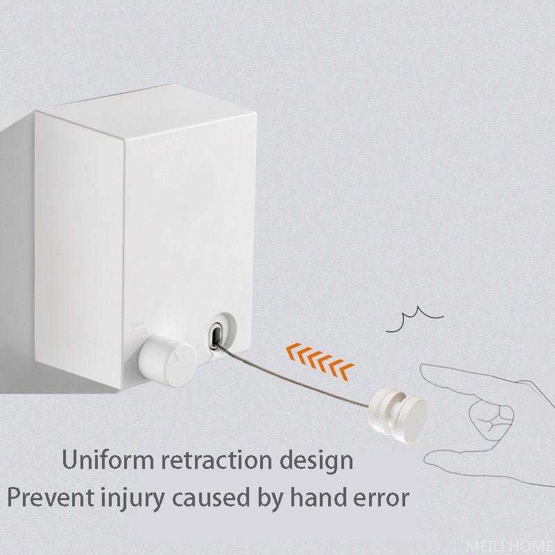 Retractable and Invisible Clothesline