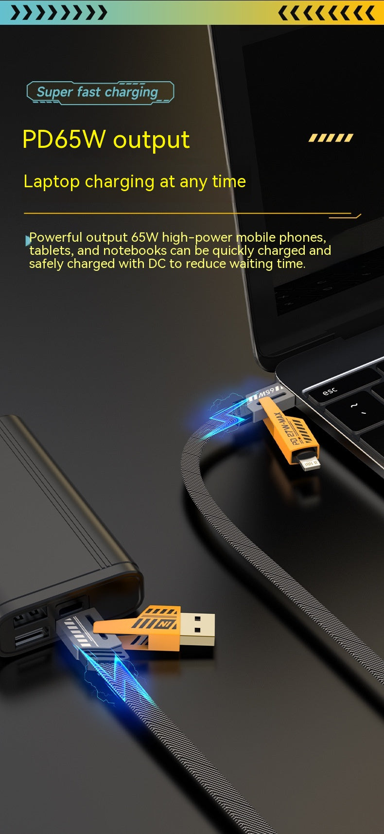 Ditch the Clutter 4-in-1 Cable That Does It All