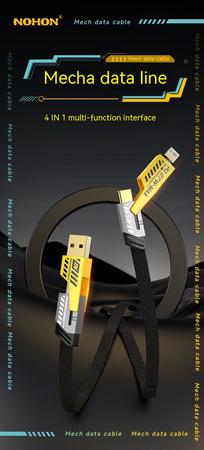 Ditch the Clutter 4-in-1 Cable That Does It All