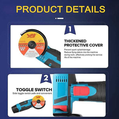 12V Angle Handheld Portable Electric Grinder