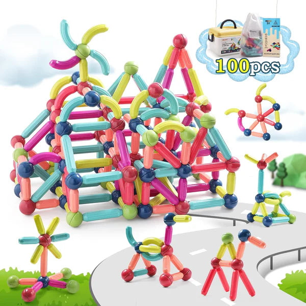 Magnetic Balls & Rods toy