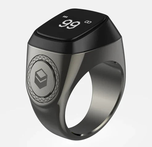 Electronic Qibla Zikr Ring