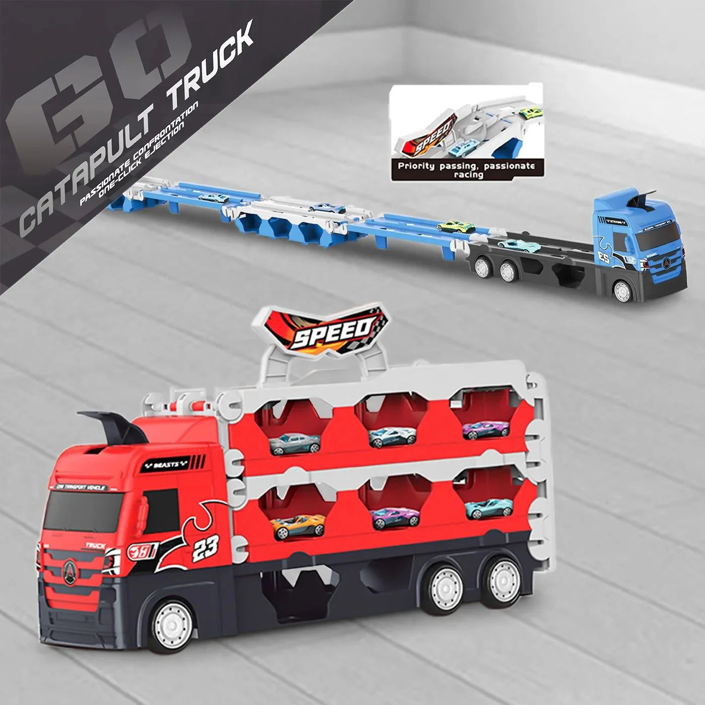 Truck With Rjection Race