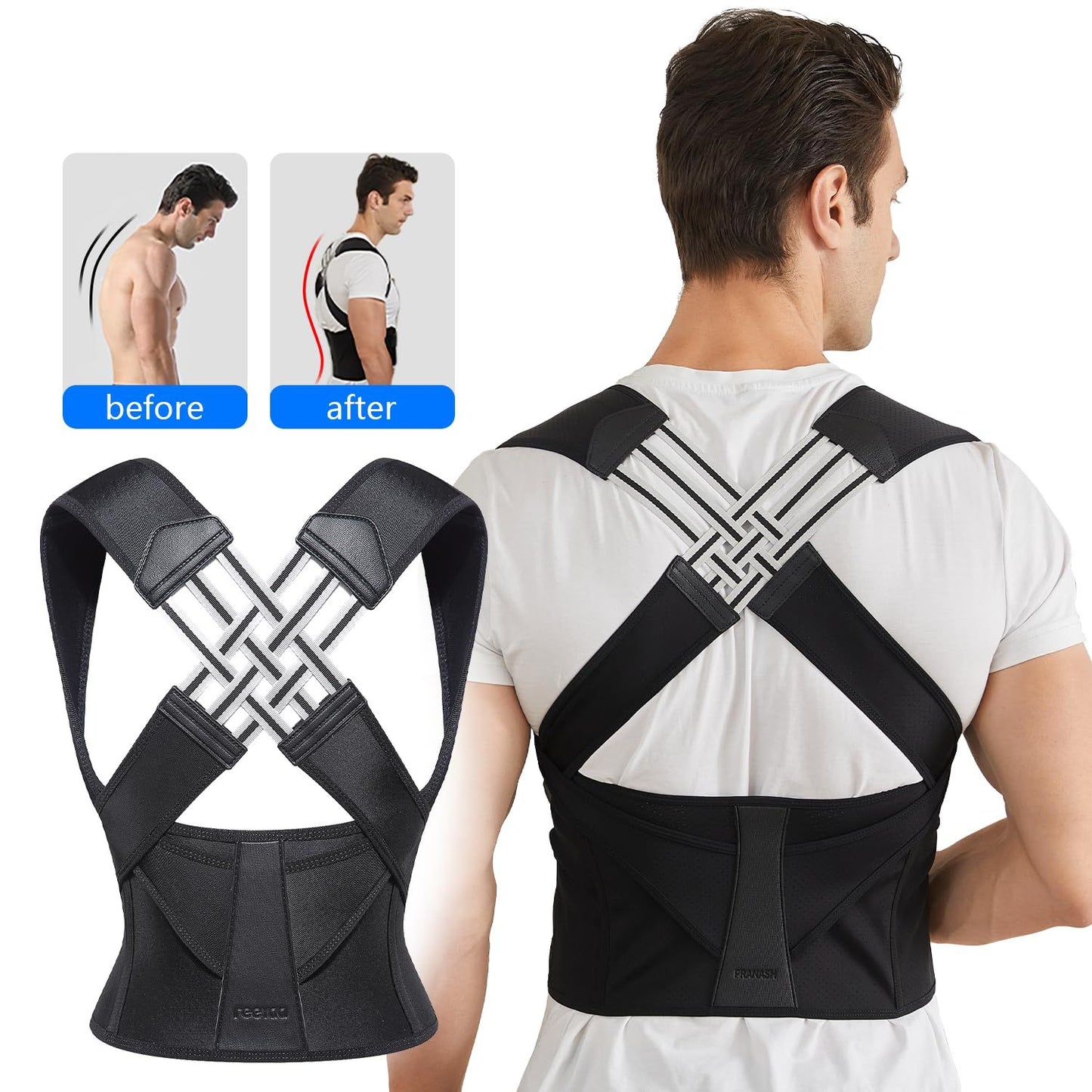 Back Posture Corrector For Pain Relief & Daily Support