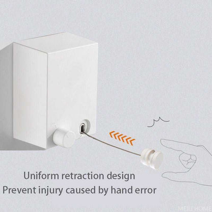 Retractable and Invisible Clothesline